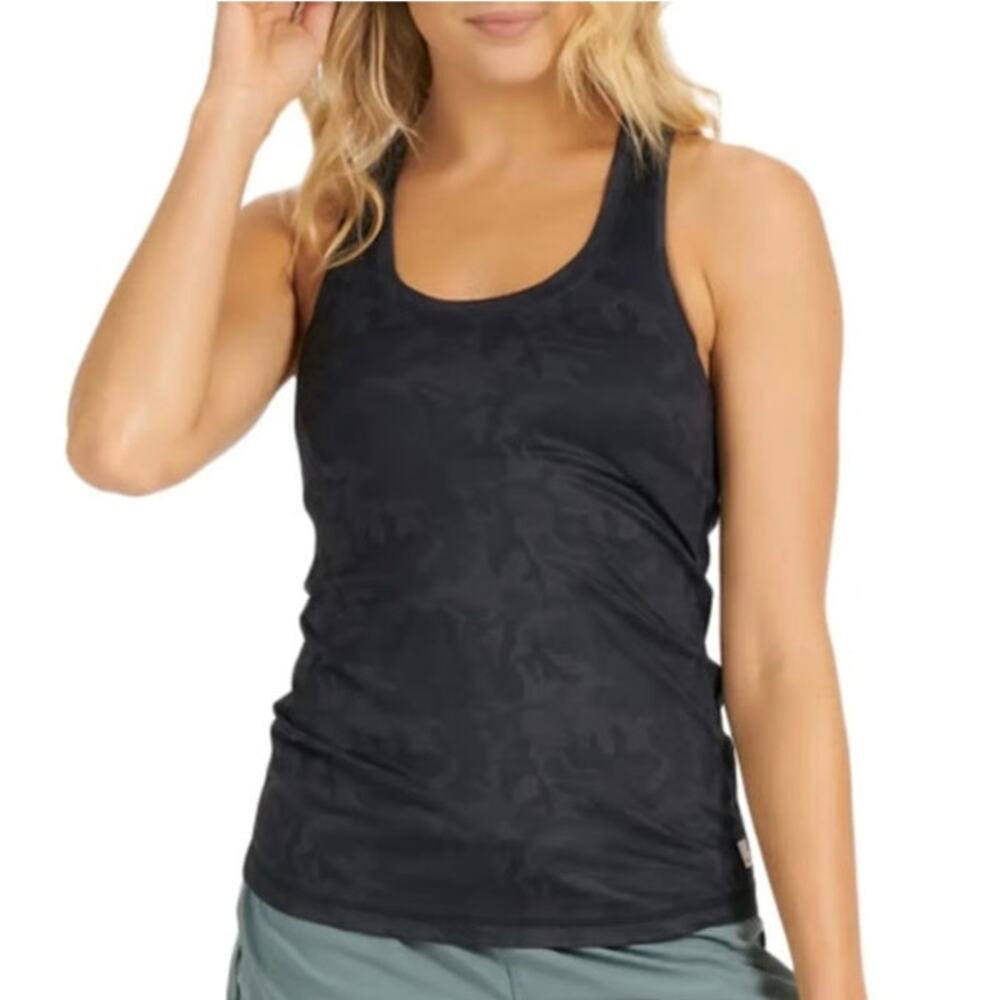 Vuori Luxe Performance Tank Top Women's Medium Black